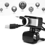 Fast Delivery USB 2.0 480P Web Camera Laptop Webcam Clip-On Web Cameras Webcams With Microphone For Computer PC Desktop In Stock