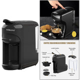 Portable 5-10 Cups Make Cafe Stainless Steel Drip Coffee Machine Household Personal Barista Use