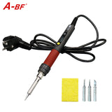 A-BF GS90D Industrial Soldering Iron LCD Display Sleep Function Welding Electric Solder Rework Tool Repair Kit Rework Station