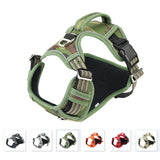 Pet Dog Harness 1000D Oxford Reflective Dog Vest collars with Handle For Big Medium Dogs Husky Chihuahua Pit bull dog supplies
