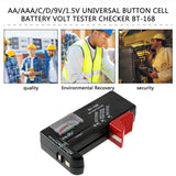 AA/AAA/C/D/9V/1.5V Universal Button Cell Battery Colour Coded Meter Indicate Volt Tester Checker BT-168
