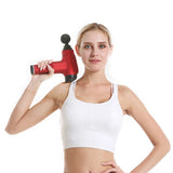 2020 New Deep Tissue Massager Gun Body Massager 6 Speeds Exercising Muscle Electric Massager Vibrator Deep Slimming Shaping