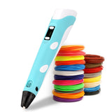 DIY 3D Pen 3D Printing Pen Printer Pen with USB 3D Drawing Pen Stift PLA Filament For Kids Child Educational Toys Birthday Gifts