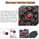 Acupoint Massage Slippers Men/Women Sandals Feet Chinese Acupressure Therapy Medical Rotating Foot Massager Shoes Men's Unisex