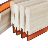 20 inches Screen Printing Squeegee 75 Durometer 50cm Long Wooden Handle Ink Squeegee Scraper for Silk Screen Printing