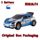 Wltoys A949 Racing Rc Auto Originele Rtr 4WD 2.4Ghz Speelgoed Afstandsbediening 1:18 Hoge Snelheid 50 Km/h Elektronische Gratis