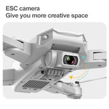 HKNA New S608 GPS Drone 6K Dual HD Camera Professional Aerial Photography Brushless Motor Foldable Quadcopter RC Distance 3000M