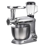 Stand Mixer Stainless Steel Bowl 6-speed Kitchen Food Blender Juicer Meat Grinder Cream Egg Whisk Cake Dough Kneader Bread Maker