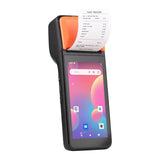 Handheld 3G POS Receipt Printer Android 8.1 1D/2D Barcode Scanner PDA Terminal Support 3G WiFi BT Communication NFC Function