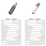 2 In 1 Air Pump Inflator Handheld Vacuum Cleaner 17000Pa for Car Home Outdoor USB Rechargeable Portable Cordless Vacuum Cleaner