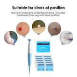 Non Toxic Auto Band Face Care Mole Wart Tool For Small To Medium Blue Skin Tag Removal Kit With Cleansing Swabs Home Use Adult