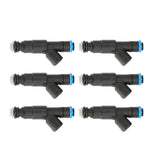 6-pack Fuel Injectors 280155923 for  4.0 Cherokee 1999-2004 Durable