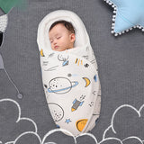 Newborn Cocoon Baby Sleeping Bag For Newborn Baby Stroller Portable Cotton Spring Blanket Diaper Swaddle Cocoon Bags