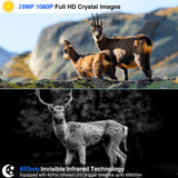H882 Hunting Camera 1080P 5MP Wild Life Camcorder Infrared Night Vision Waterproof Camera HD Scouting Cam Outdoor Accessories