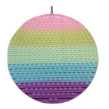 40CM Jumbo Luminous Push Bubble Fidget Sensory Toy Glow in the Dark Rainbow Decompression Toy for Kids and Adults