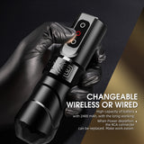 New MAX Tattoo Pen Machine Gun With Wireless Battery Power For Body Art Supply