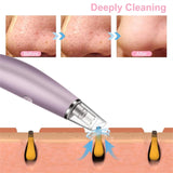 Vaccum Rechargeable Blackhead Remover Face Pore Vacuum Skin Care Acne Pore Cleaner Pimple Facial Removal Vacuum Suction Tools