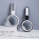 8X Handheld Magnifier Illuminated Reading Jeweler Magnifier Three Colors Adjustable USB Charging Magnifying Glass 21 LED Lights