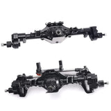 Aluminum Front Rear Portal Axle Assembled Axles for 1/10 Axial SCX10 II 90046 90047 RC Crawler Car Upgrades