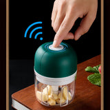 Electric Mini Food Garlic Vegetable Chopper Garlic Press Masher Machine Crusher Kitchen Chopper Meat Grinder Tools