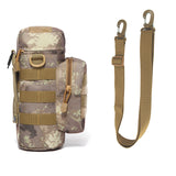 Travel Tool Kettle Set Outdoor Tactical Military Molle System Water Bags Shoulder Bottle Holder EDC Multifunctional Bottle Pouch