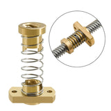 3D Printer Z Axis Trapezoid Motor Screw Nuts T8 Nut POM Nut Lead 8mm Pitch 2mm For Creality CR10 CR-10S Ender-3 Lead Screw B03C