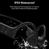 Bone Conduction Headphones Wireless BT5.0 Earphone Outdoor Sports Headset Waterproof Sweatproof Hands-free