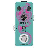 VSN Guitar Delay Pedal Analog Delay Guitar Effect Pedal Switching, Fully Vintage Delay True Bypass Analog Circuit Unive