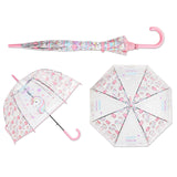 Kids Umbrella Unicorn Transparent Umbrellas Children Laser Umbrella Cute Cartoon Alpaca Girl Umbrellas Sakura Dropshipping