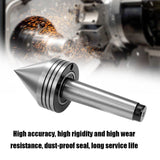 1Pcs Lathe Milling Center MT2 High Accuracy Live Revolving Center Medium Lathe Machine Tool Accessory for CNC Cutter Promotion
