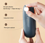 USB Rechargeable Electric Sealing Machine Mini Portable Pressing Plastic Bag Heating Sealer 3 Gear Adjustment Open / Seal Bags