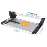13030 paper cutter A4 manual paper cutter hand-cranked paper cutter hob cutting paper cutting 30-page loose-leaf