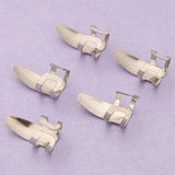 15Pcs/Set Celluloid Metal Finger Thumb Guitar Picks Plectrums 5 Thumb + 10 Finger with Case Cover for Acoustic Electric