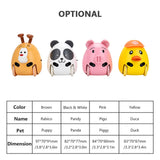 Electronic Pet Baby Educational toys with 8 Different Emotions Interactive Robot panda New Year's Gift Birthday gift for Kids