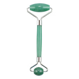 Natural Green Aventurine Facial Massager Jade Roller Thick Stick Crystal Stone Anti Aging Wrinkles Cellulite Reduce Beauty Care