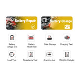 KONNWEI KW510 Car Battery Tester Pulse Repairing Car Battery Chargers Auto Maintenance Tool Automotive Diagnostic Device
