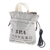MagiDeal Electric Hot Stones Heating Bag Warmer Heater for Body SPA Massage