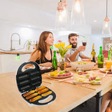 Grilled Sausage Machine Barbecue Machine Hot Dog Machine Sausage Party 220V Breakfast Machine EU Plug