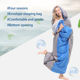 1.35kg Sleeping Bag Camping Clamshell Sleep Bags For Trekking Camping Equipment Sleeping Bag Tourism Sleeping Bag YOHOLOO