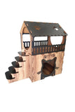 Terraced Layer Cat House Cat Play Areas Stepped Roofing Story Houses Playground Hot Houses for Cats Fun Toys