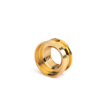3pcs/Pack Copper Endpin  Strap Buttons Gold for Guitar Bass Parts