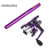 Mini Pen Appearance Fishing Rod Portable Rotating Wheel Fishing Rod 1 Piece Winter Outdoor Fishing Rod Fishing Accessories