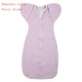 0-9 Months Breathable Newborn Baby Wrap Blankets Soft Baby Sleeping Bags Envelope Baby Cotton Swaddle Receive Blankets Sleepsack