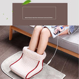 Plug-in Electric Heating Foot Warmer Washable Electric Foot Warmer Office Bedroom Winter Heating Pad Foot Warmer Five-speed