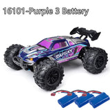 New RC Car 2.4G 50KM High Speed 4CH Rock Car Driving Big Car LED Headlight Remote Control Car Off-road Vehicle Toy VS Wltoys Car