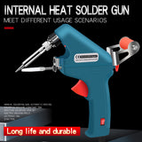 60W Electronic Welding Torch Kit Internal Heat Helping Hand Soldering Iron Set Automatic Tin Feeding Machine Power Repair Tools