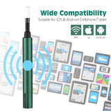 5.5mm Wireless WiFi Ear Pick Otoscope Camera Borescope Luminous Ear Wax Cleaning Teeth Oral Inspection Health Care 3.0/5.0MP