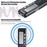 Sk-010 8Gb Digital Audio Voice Phone Recorder Dictaphone Mp3 Music Player Voice Activate Var A-B Repeating Loop