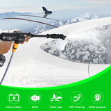 30000mAh 25V Cordless High Pressure Washer Spray Water Gun 600W Car Wash Pressure Water Nozzle Cleaning Machine