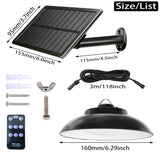 Outdoor Solar Light, Decorative Solar Shed Lights,For Backyard Garden Patio-Super Bright Pendan  IP65 Waterproof Remote Control